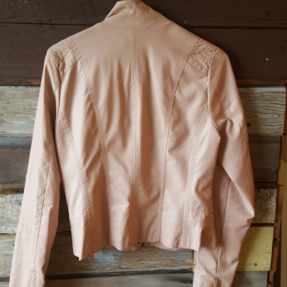 Pink Envelope pink faux leather jacket - Picture 9 of 10